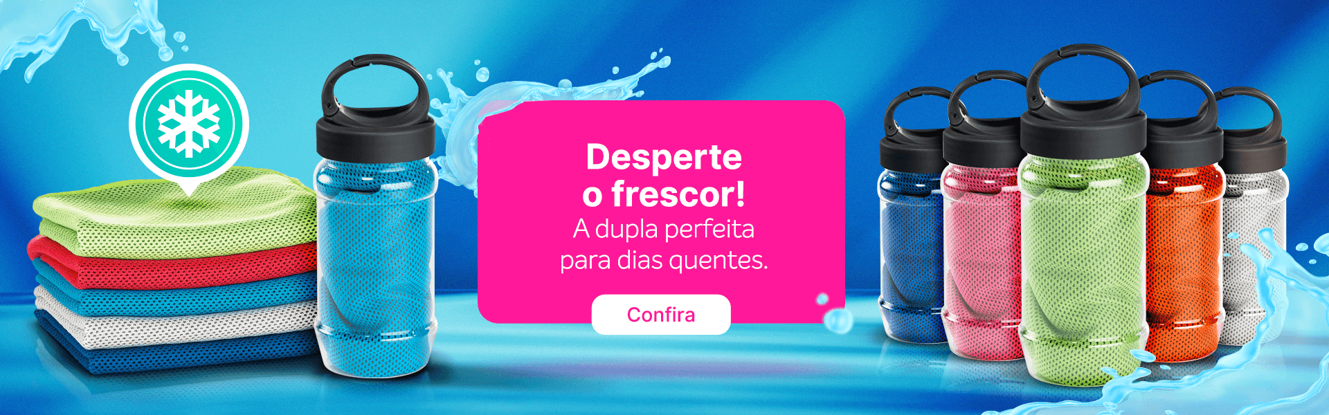 Brindes promocionais kit toalhas